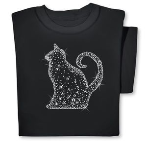 Moon dust kitten shirt